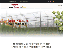 Tablet Screenshot of afriflora.nl